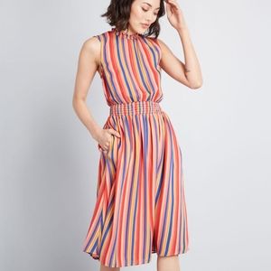 NWOT ModCloth Striped Dress